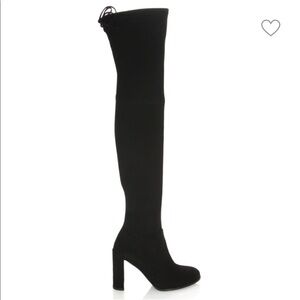 STUART WEITZMAN Hiline Suede Over-The-Knee Boots